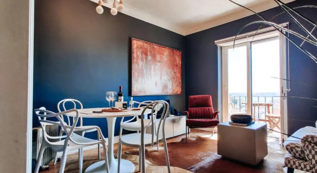 Апартаменты с 2 комнатами с балконом и с видом на реку Graça - Castle | Lisbon Cheese & Wine Apartments