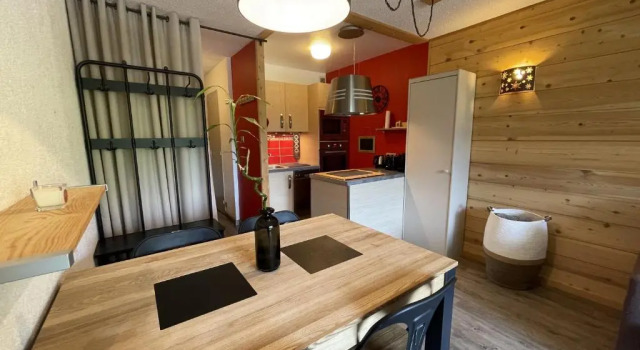 Ours Blanc 11 - Studio 4 pers belle vue montagnes et pistes