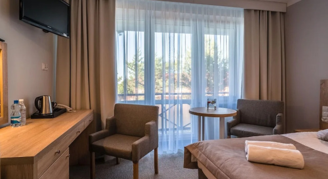 Двухместный номер Classic с балконом Hotel *** NAT Jarosławiec