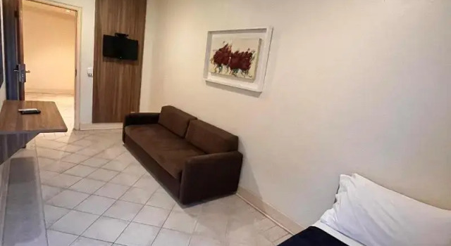Четырёхместный номер Standard с балконом Hotel Torres da Cachoeira