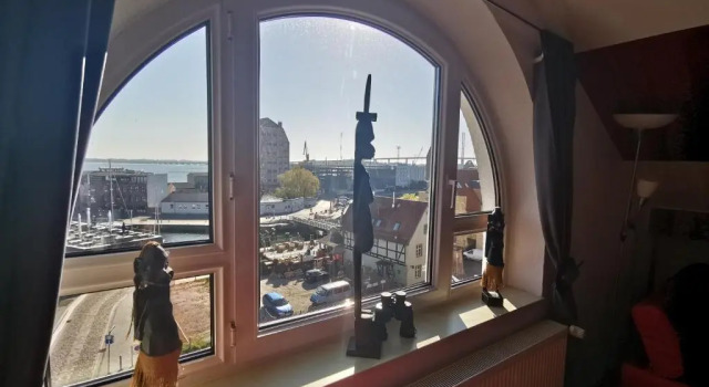 Студия с видом на море Apartments am Sund