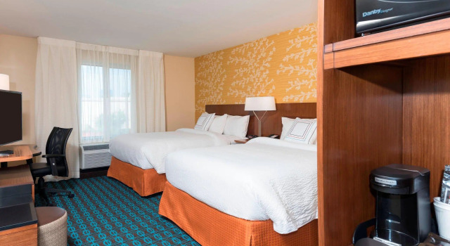 Четырёхместный номер Standard Fairfield Inn & Suites by Marriott Orlando Kissimmee/Celebration