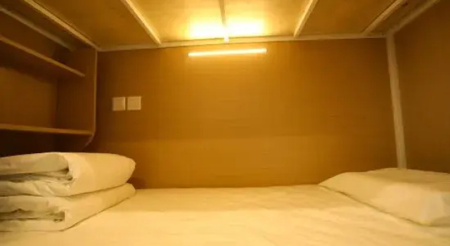 Кровать в общем номере (женский номер) Kyoto Friends Room Youth Hotel (Beijing Wangjing Branch)