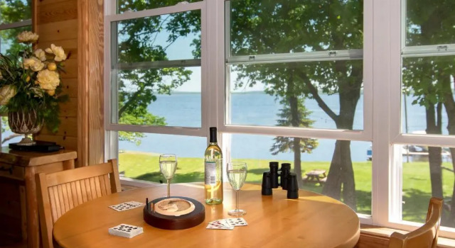Standard Dreier Zimmer mit Seeblick Leech Lake Resort Bed & Breakfast