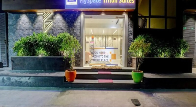 MySpace Triton Suites, Rezervovat Hotel Hotely v Bangalore s parkováním, Parkování
