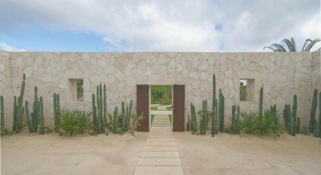 Unique golf front villa with modern design in exclusive beach resort