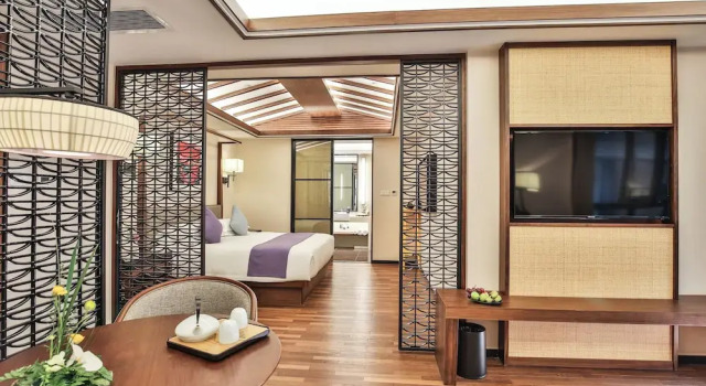 Люкс SSAW Boutique Hotel Qianjiang New Town
