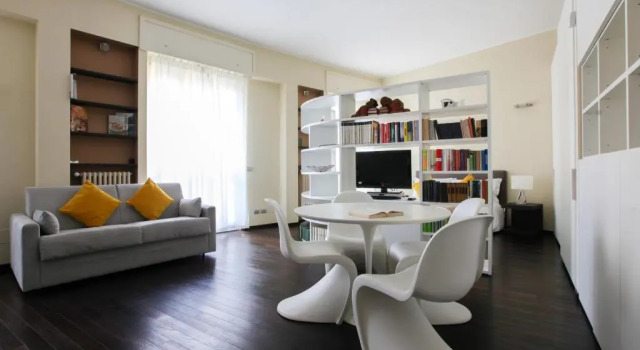 Апартаменты c 1 комнатой с балконом Heart Milan Apartments San Sepolcro Duomo