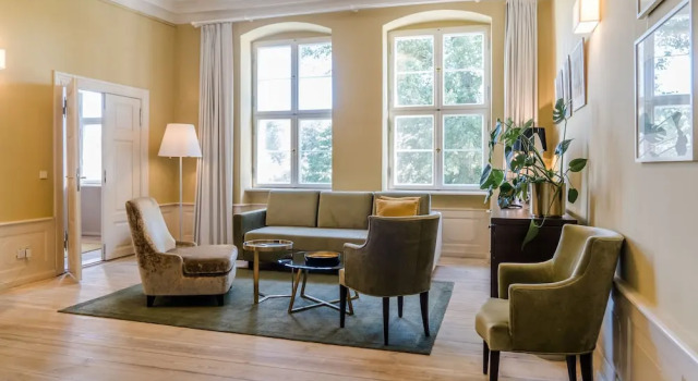Suite Luxury con vista sul giardino Schloss Grube