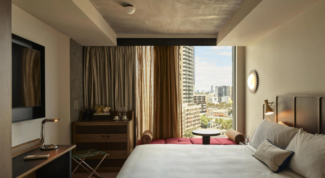 Номер Standard с видом на город Hannah St Hotel Melbourne