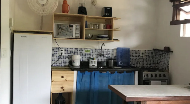 Семейная студия с балконом Casa Verde Apart Apartamentos com cozinha