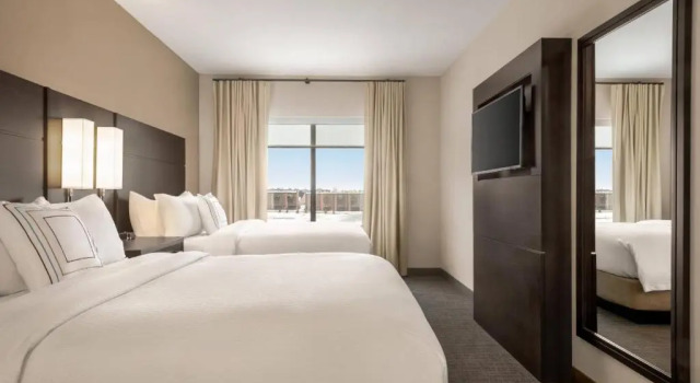 Четырёхместный люкс c 1 комнатой Residence Inn by Marriott Des Moines Ankeny
