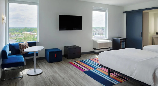 Двухместный номер Standard Aloft by Marriott Columbus University District