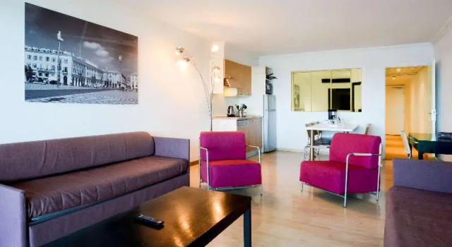 Номер Standard с балконом Aparthotel Adagio Nice Promenade des Anglais