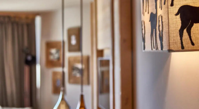 Люкс с балконом и с видом на горы Chandolin Boutique Hotel