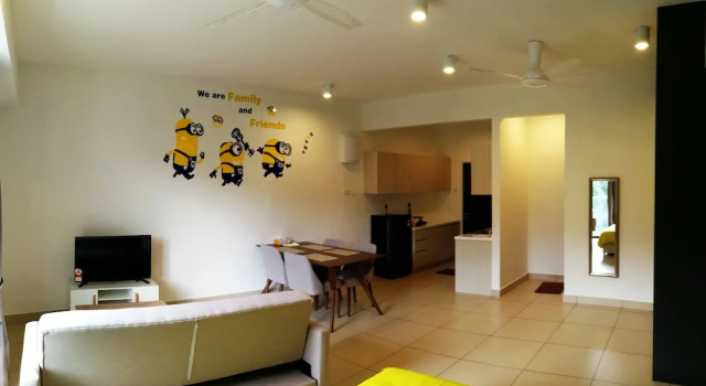 Семейная студия c 1 комнатой с балконом и с видом на горы Cartoonstay Minion 01 Midhills Genting