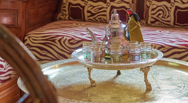 Люкс Superior с видом на сад Kasbah Azalay