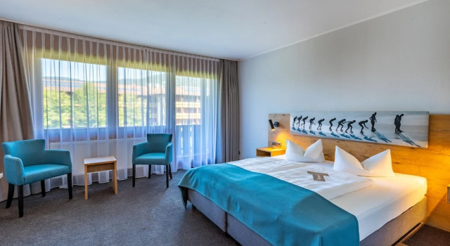 Двухместный номер Standard с балконом Das Wiesgauer - Alpenhotel Inzell
