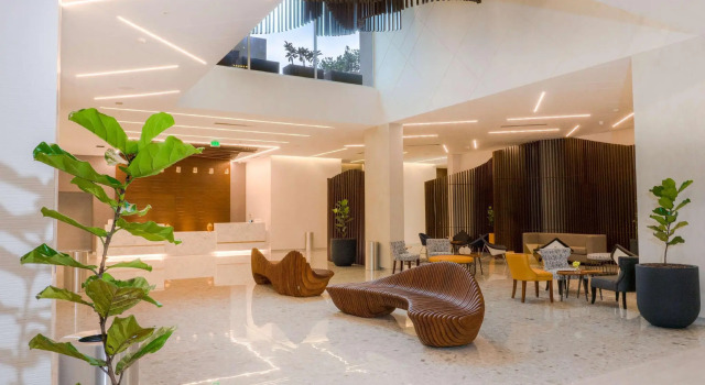 Четырёхместный номер Standard Hilton Garden Inn Santa Ana, San Jose