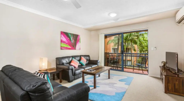 Апартаменты с 2 комнатами с видом на сад Bella Mare Coolangatta Beachside Apartments