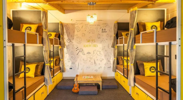 Кровать в общем номере Lushtree Backpackers - Hostel & Cafe