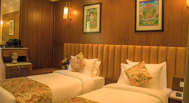 Номер Standard Quality Inn Bhagsu Heritage