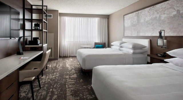 Четырёхместный номер Standard Marriott Melville Long Island