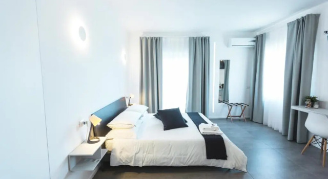 Deluxe dobbelt værelse med havudsigt B&B A Due Passi Dal Mare