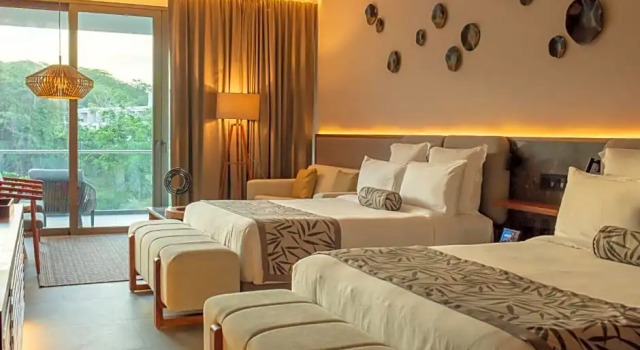 Полулюкс с красивым видом из окна Secrets Bahia Mita Surf and Spa