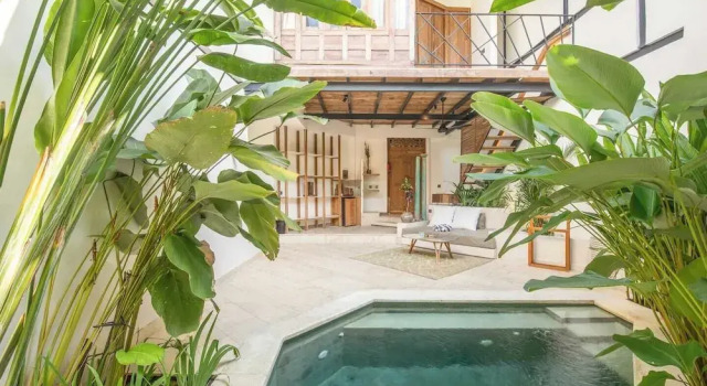 Вилла Stylish 1-BR Villa with Pool, 800m to Echo Beach