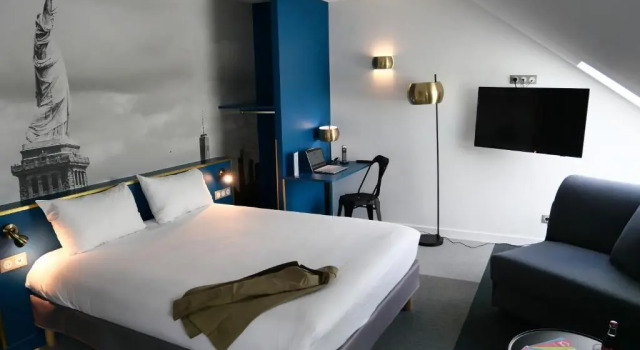 Четырёхместный семейный номер Standard ibis Styles Chartres Métropole