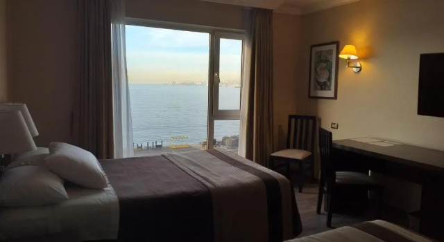 Двухместный номер Standard с видом на море Hotel Diego de Almagro Valparaíso