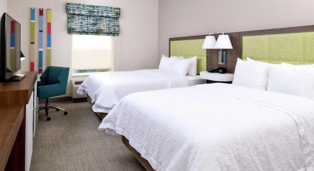 Четырёхместный номер Standard Hampton Inn and Suites Port Aransas