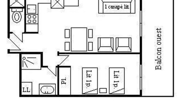 Appartement Méribel, 2 pièces, 4 personnes - FR-1-180-83, Забронировать Апартаменты/квартира Мерибель-ле-Альё 