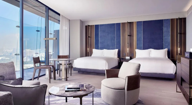 Четырёхместный полулюкс Terrace Corner с видом на парк The Ritz-Carlton, Mexico City