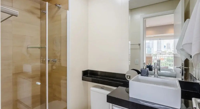 Студия Studio 240m From Pinheiros Train Station Spi0811