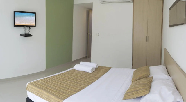 Двухместный номер Deluxe с красивым видом из окна Color House Santa Marta