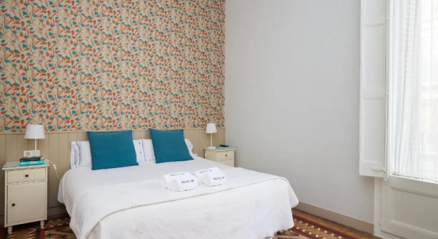 Двухместный номер Standard с балконом Hostal Poblenou