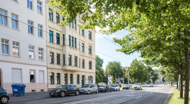 Апартаменты Helle Wohnung mit Balkon in grünen Innenhof - W-LAN, 4 Schlafplätze