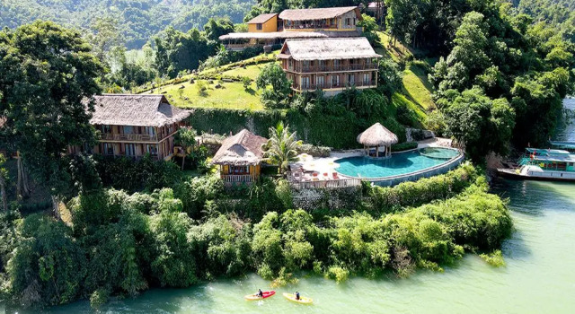 Номер Deluxe Mai Chau Hideaway Lake Resort