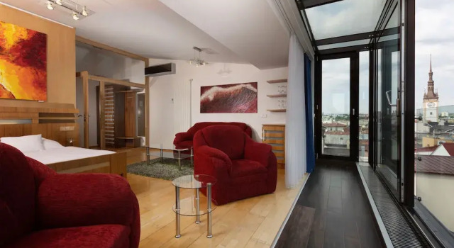 Люкс Deluxe OREA Hotel Arigone Olomouc