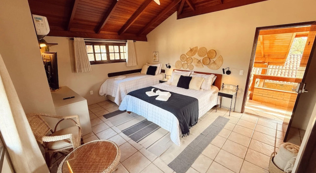 Двухместный номер Superior с видом на сад Hotel Pousada da Lagoa - Casa Californiana