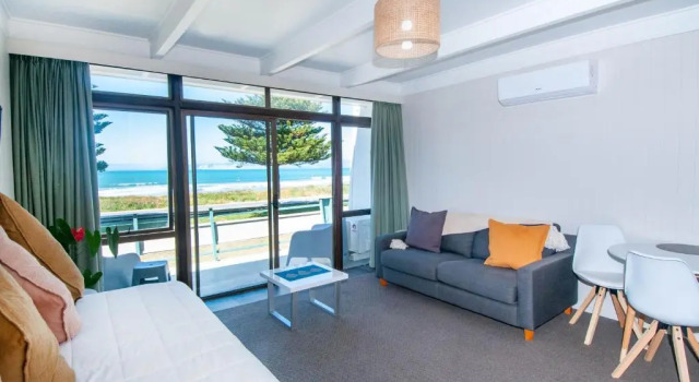 Whispering Sands Beachfront Motel, Reserva ahora Motel Gisborne Isla Norte
