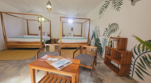 Двухместный номер Deluxe Garden Beach Bungalows