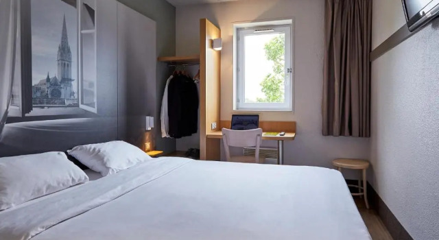 Двухместный номер B&B HOTEL Caen Mémorial
