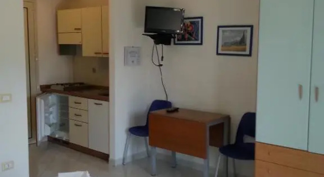 Студия с видом на бассейн Residence Verde Pineta