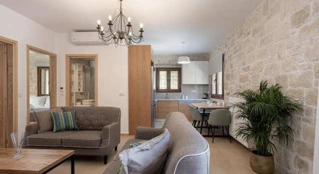 Апартаменты с видом на горы Elia Rustic Apartments Theriso