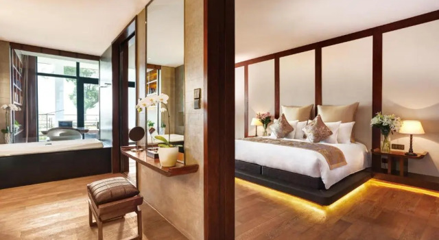 Двухместный номер Executive с видом на озеро Tonino Lamborghini Hotel Suzhou