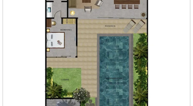 Вилла Coastal Charm: 4BR New Villa, Canggu Beach 200m