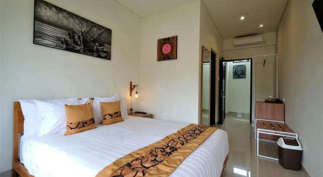 Двухместный номер Deluxe с балконом и с видом на город Hotel and Villa B52 Gili Air